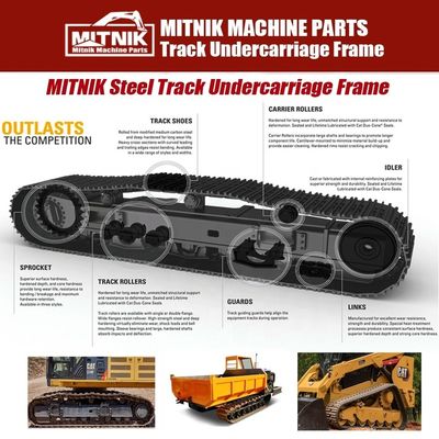 Genuine 10T Steel Crawler Track Undercarriage for Excavator Drilling Rig OEM Services