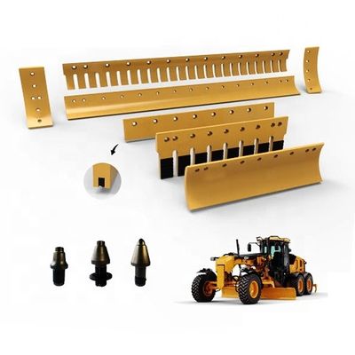 Yellow 4T-2242 Bucket Cutting Edge Forging Technique for Caterpillar 120G 12G Grader